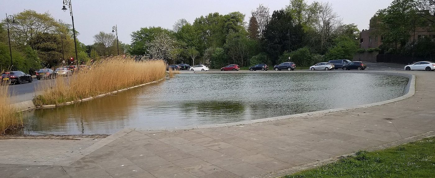Whitestone Pond, the top of Heath Street