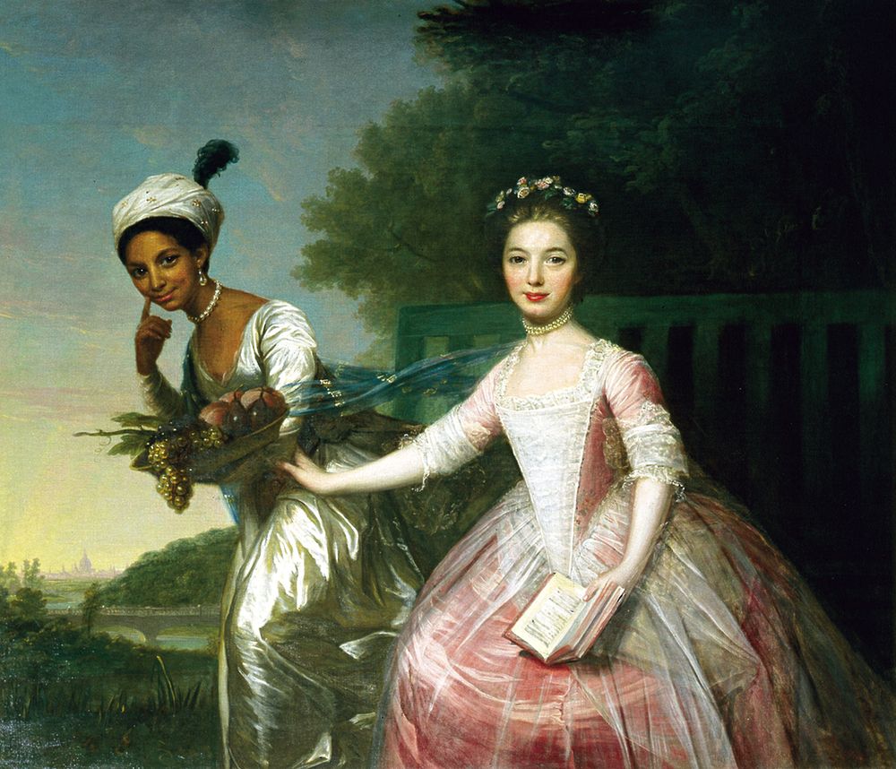 Dido Elizabeth Belle, inside Kenwood